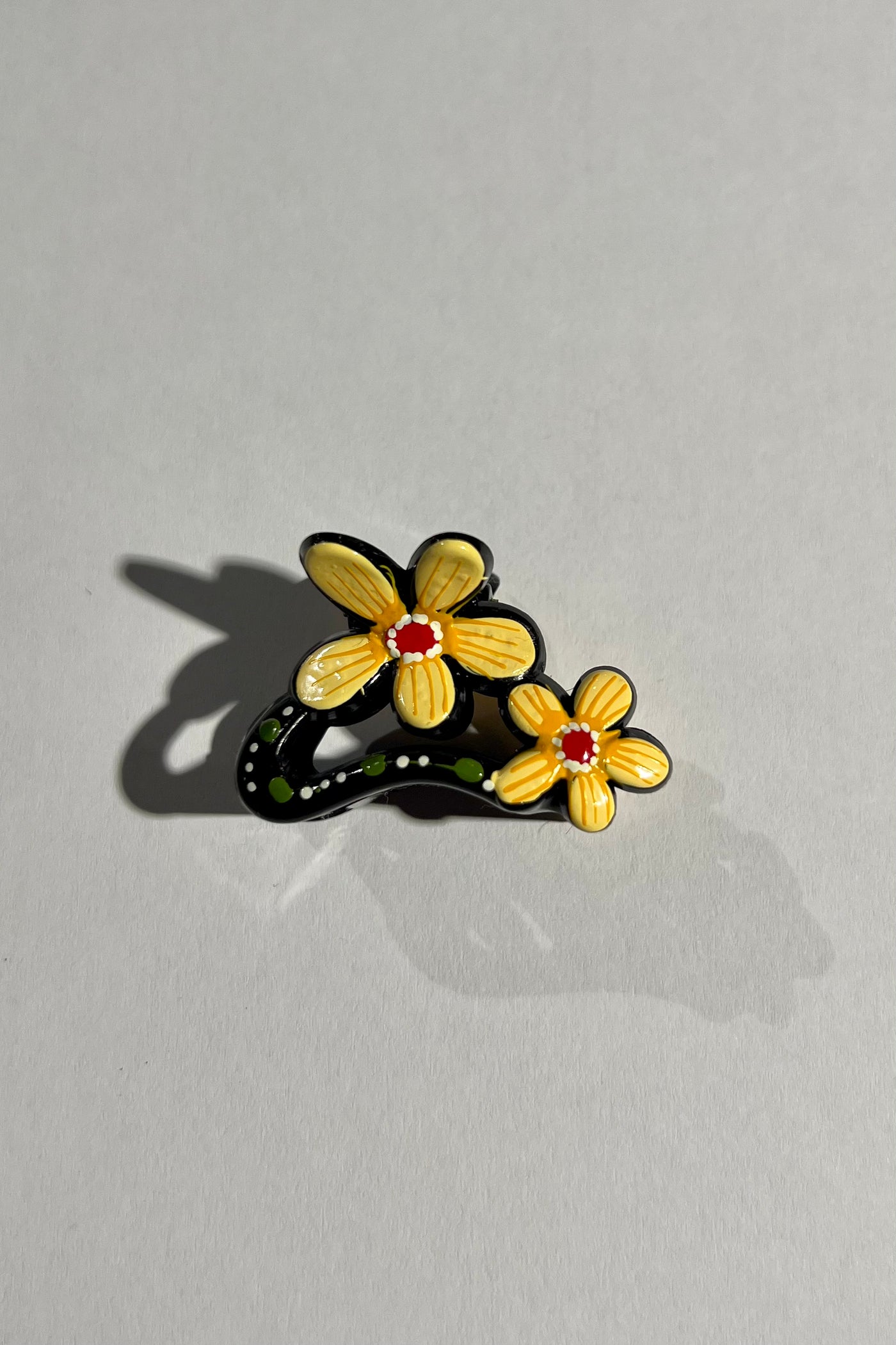 Mini Hand-painted Hair Clip