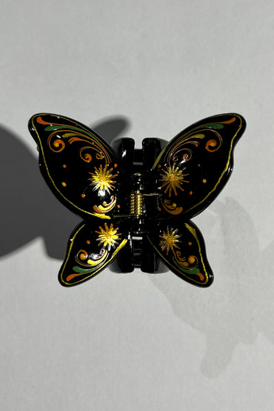 Hand-painted Hair Clip - Butterfly